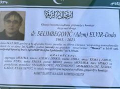 U 61. godini života preminuo ugledni doktor iz Bihaća – “Cijeli rat je bio komandir saniteta u 501. brigadi”