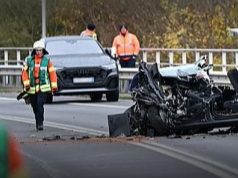 Srbijanac i dvojica Hrvata bježali autom od policije, pali s mosta i poginuli
