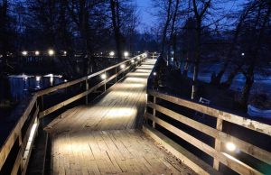 Osvijetljene drvene staze na riječnim adama: Bihać dobija novo uređeno šetalište