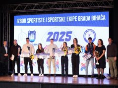 Na svečanoj ceremoniji u Kulturnom centru nagrađeni najbolji sportaši grada Bihaća