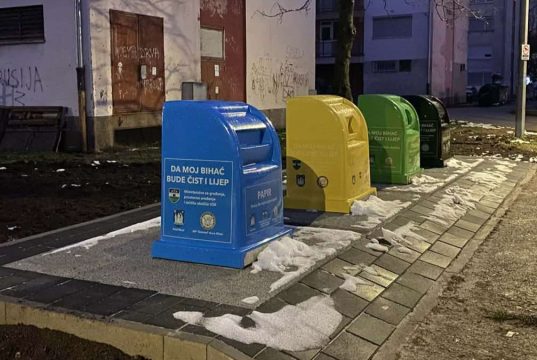 Bihać dobio nove podzemne kontejnere u Ozimicama I