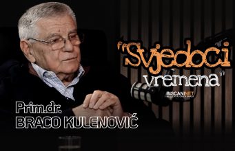 Premijerno prva epizoda serijala „Svjedoci vremena“ – gost Prim. dr. Braco Kulenović