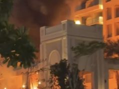 VIDEO: Novi napad na Dubai, gori luksuzan hotel. Snimljen trenutak udara