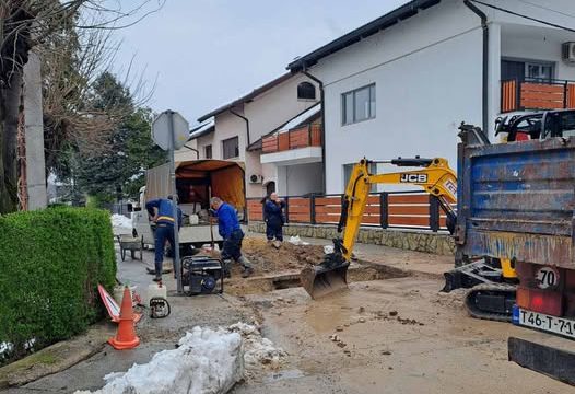 Prekid vodosnabdijevanja u naselju “Ozimice I” zbog kvara na glavnoj cijevi