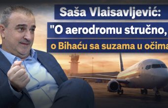 Saša Vlaisavljević: O izgradnji bihaćkog aerodroma govorio stručno, a o rodnom Bihaću sa suzama u očima