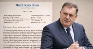 Američki senatori pozvali Trumpa da opet uvede sankcije Dodiku