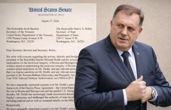 Američki senatori pozvali Trumpa da opet uvede sankcije Dodiku
