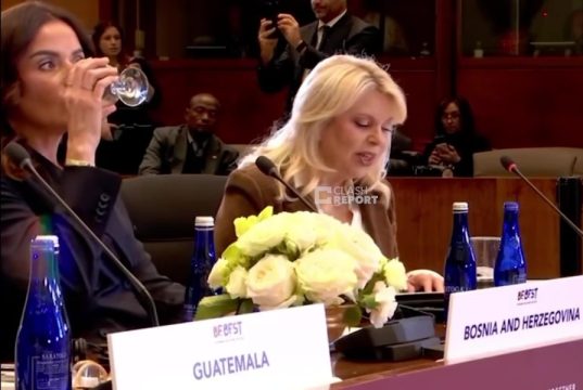 DOK MIRELA BEĆIROVIĆ SJEDI DO NJE, SARA NETANYAHU IZJAVLJUJE: “Moja djeca su pretrpjela sramotu i nasilje samo zato što su djeca premijera Izraela”