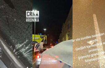 Incident tokom slavlja u Mostaru: Kamenovan automobil s obilježjima BiH, djevojka završila u policiji