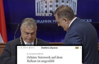 FAZ o padu Orbana: Loše se piše Dodiku i Vučiću