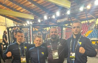 MMA reprezentativci iz USK ostvarili zapažene rezultate: srebro za Zejnu Krantić, bronza za Nedima Malkoča