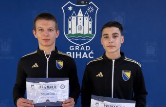 Bihać ponosan na svoje mlade šampione: Kenan i Faruk proglašeni sportskim nadama grada