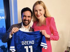 Bišćanka Amra Šabić-El-Rayess poklonila gradonačelniku New Yorka Džekin dres: „Cijeli svijet fasciniran je pričom reprezentacije BiH“