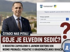 Građani nas pitali gdje je Elvedin Sedić na listi TOP 100 plata: U registru nismo pronašli podatke o gradonačelniku Bihaća
