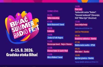 Bihaćki ljetni festival donosi novu atmosferu na centralnoj gradskoj otoci