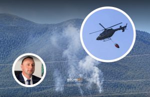 Požar se širi minskim područjem na Plješevici: Dizdarić zatražio hitan angažman helikoptera OS BiH
