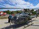 Helikopter Oružanih snaga BiH sletio u Cazin, najmlađi s oduševljenjem pratili dolazak