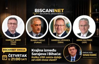 BiscaniNET emisija: ČETVRTAK U 21:00 sati: Ko zastupa interese Krajine u Sarajevu i koliko nam se vraća?