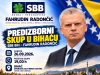 SBB najavio centralni predizborni skup u Bihaću, obratit će se Fahrudin Radončić