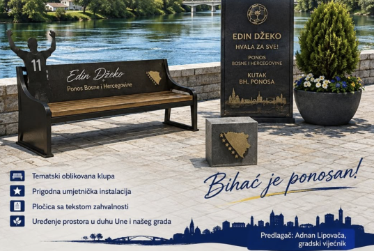 Vijećnik Adnan Lipovača predložio da Bihać oda priznanje Edinu Džeki i dobije „Kutak bh. ponosa“