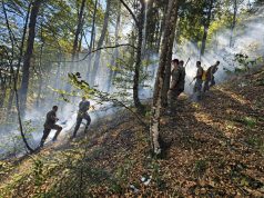 Oružane snage savladale najveće žarište požara, helikopter danas nije gasio zbog kvara