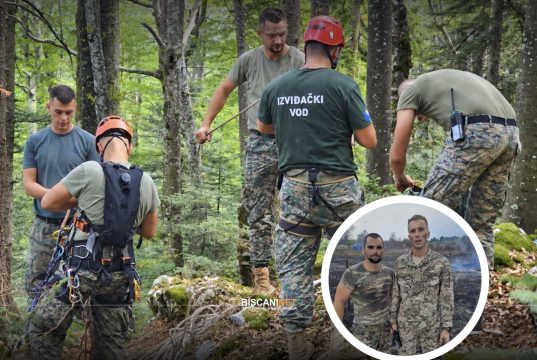Na čelu s pukovnikom Saidom Velićem: Pripadnici OS BiH lokalizirali požar na Plješevici, ugašeno 70.000 kvadrata