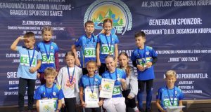 Atletski klub Bihać sa 25 članova nastupio u Bosanskoj Krupi, osvojili 16 medalja