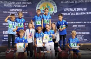 Atletski klub Bihać sa 25 članova nastupio u Bosanskoj Krupi, osvojili 16 medalja