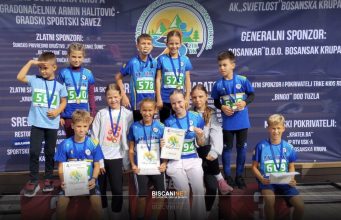 Atletski klub Bihać sa 25 članova nastupio u Bosanskoj Krupi, osvojili 16 medalja