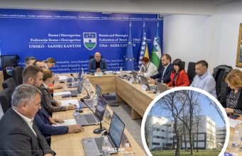 Vlada USK razmatrala izvještaj o finansijskom oporavku Kantonalne bolnice u Bihaću