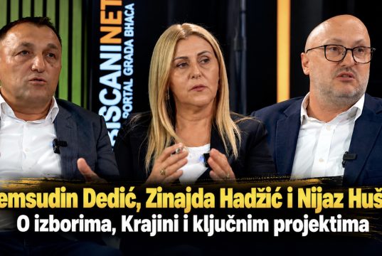 Šemsudin Dedić, Zinajda Hadžić i Nijaz Hušić o izborima, Krajini i ključnim projektima