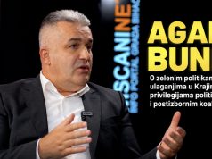 Agan Bunić o zelenim politikama, ulaganjima u Krajinu, privilegijama političara i postizbornim koalicijama