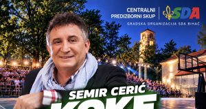 Semir Cerić Koke dolazi u Bihać: Nastupa na centralnom predizbornom skupu SDA