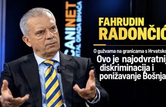 Radončić u BiscaniNET studiju o gužvama na granicama s Hrvatskom: „Ovo je najodvratnija diskriminacija i ponižavanje Bošnjaka“