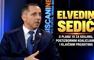 Elvedin Sedić: O Planu 10 za Krajinu, postizbornim koalicijama i ključnim projektima