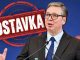 Vučić podnio ostavku na funkciju predsjednika Srbije