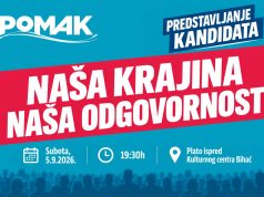 POMAK u subotu u Bihaću počinje izbornu kampanju
