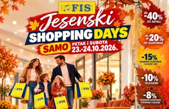 FIS Jesenski Shopping Days – dva dana odličnih popusta i još povoljnije kupovine!